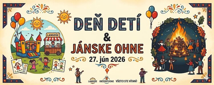 Deň detí, Jánske ohne a Letanovské traktory - Ilustračná fotografia