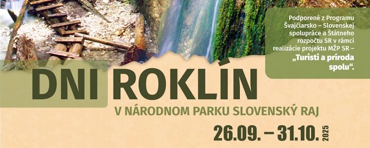 Dni roklín v Národnom parku Slovenský raj - Ilustračná fotografia