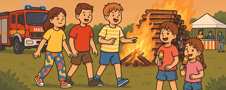 Medzinárodný deň detí a Jánske ohne - Ilustračná fotografia
