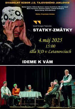Divadelné predstavenie Statky-zmätky - Plagát