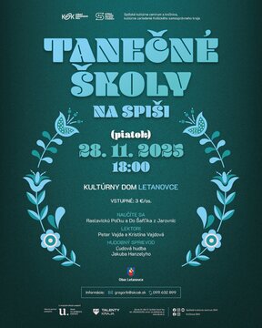 Tanečné školy na Spiši - Plagát