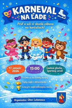 Karneval na ľade - Plagát