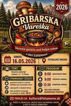 Gribárska vareška - Plagát